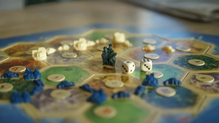 A tabletop game ready for a sociable games night